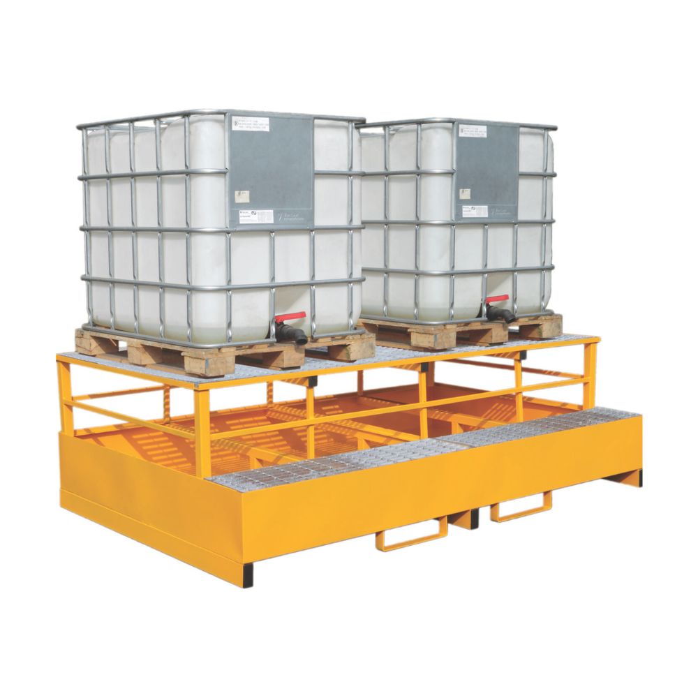 Metal IBC Spill Pallets