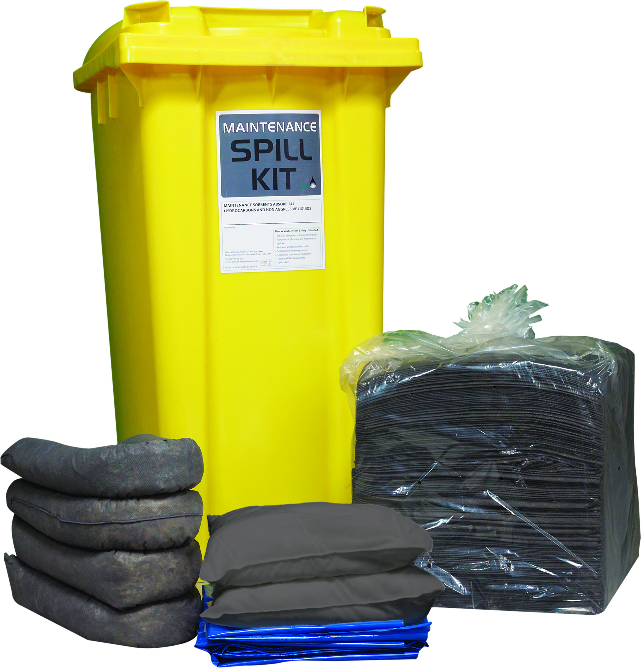 Unbranded 150 litre Spill Kit